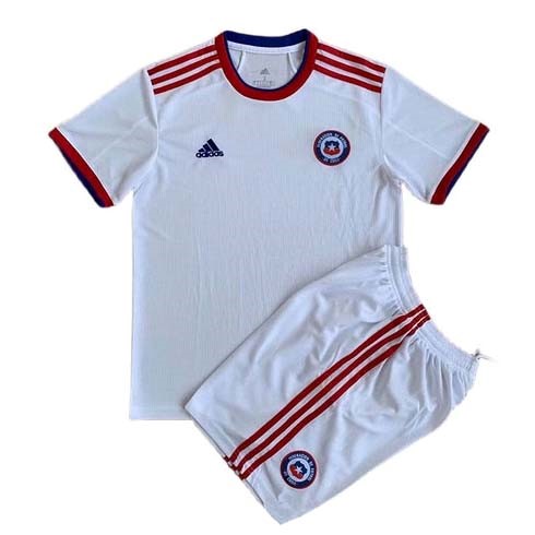 Camiseta Chile Niño 2nd 2022 Blanco